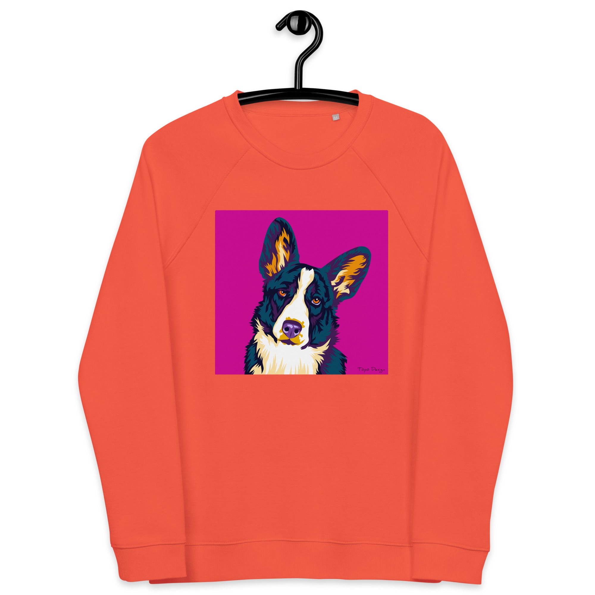 Welsh corgi cardigan Collegepaita, Pop Art