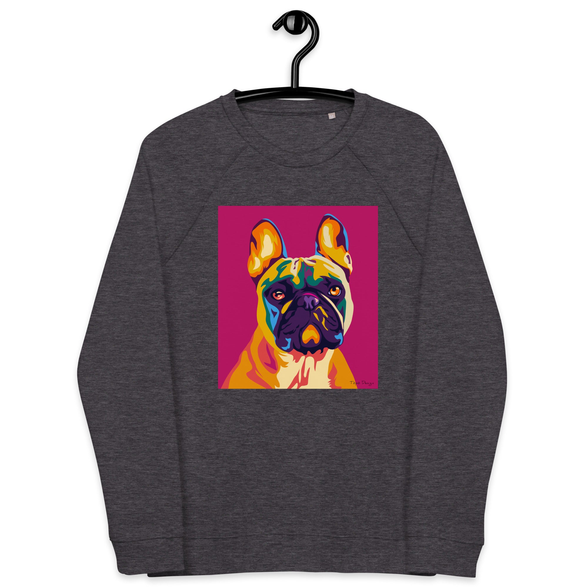 Ranskanbulldoggi Collegepaita, Pop Art