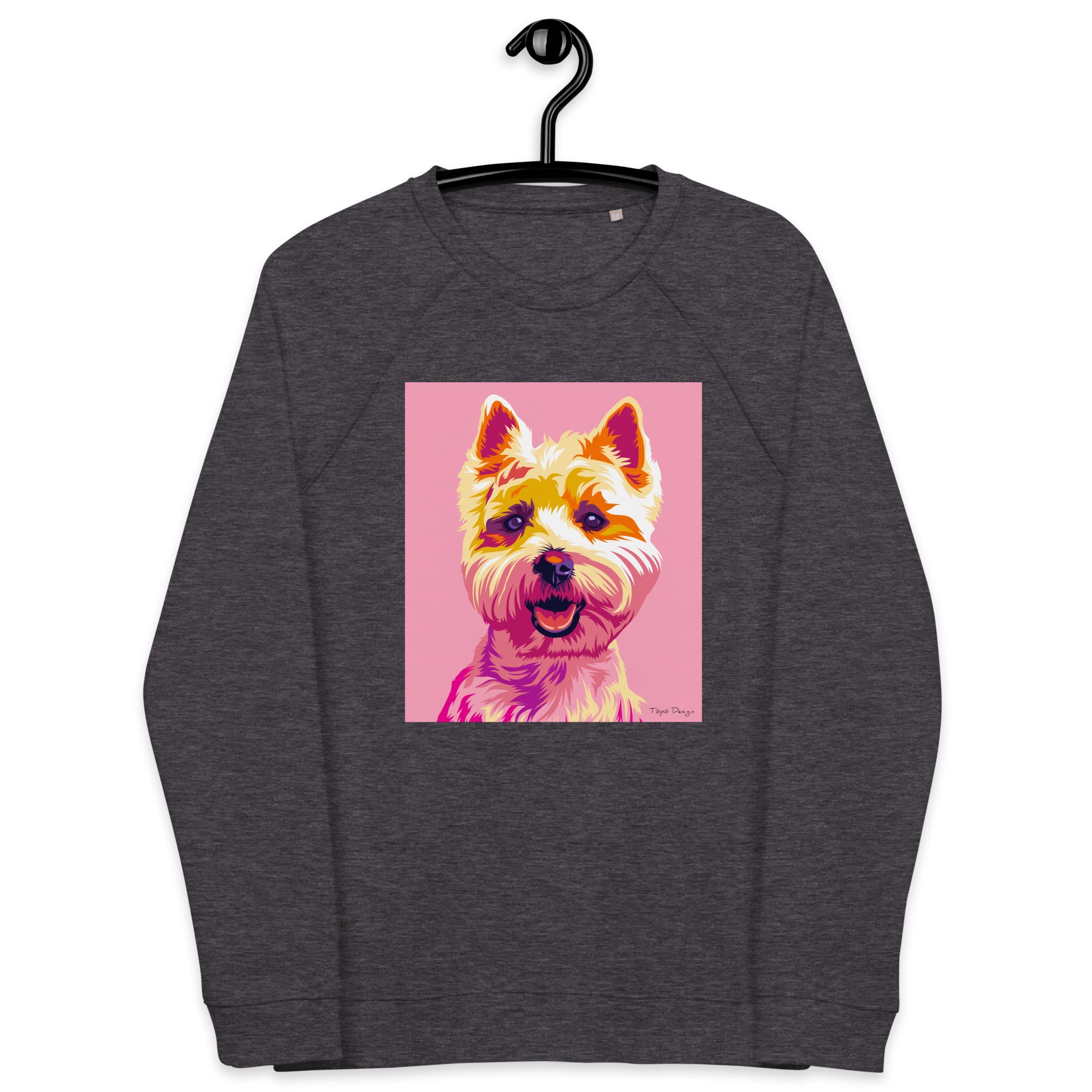 Valkoinen länsiylämaanterrieri Collegepaita, Pop Art