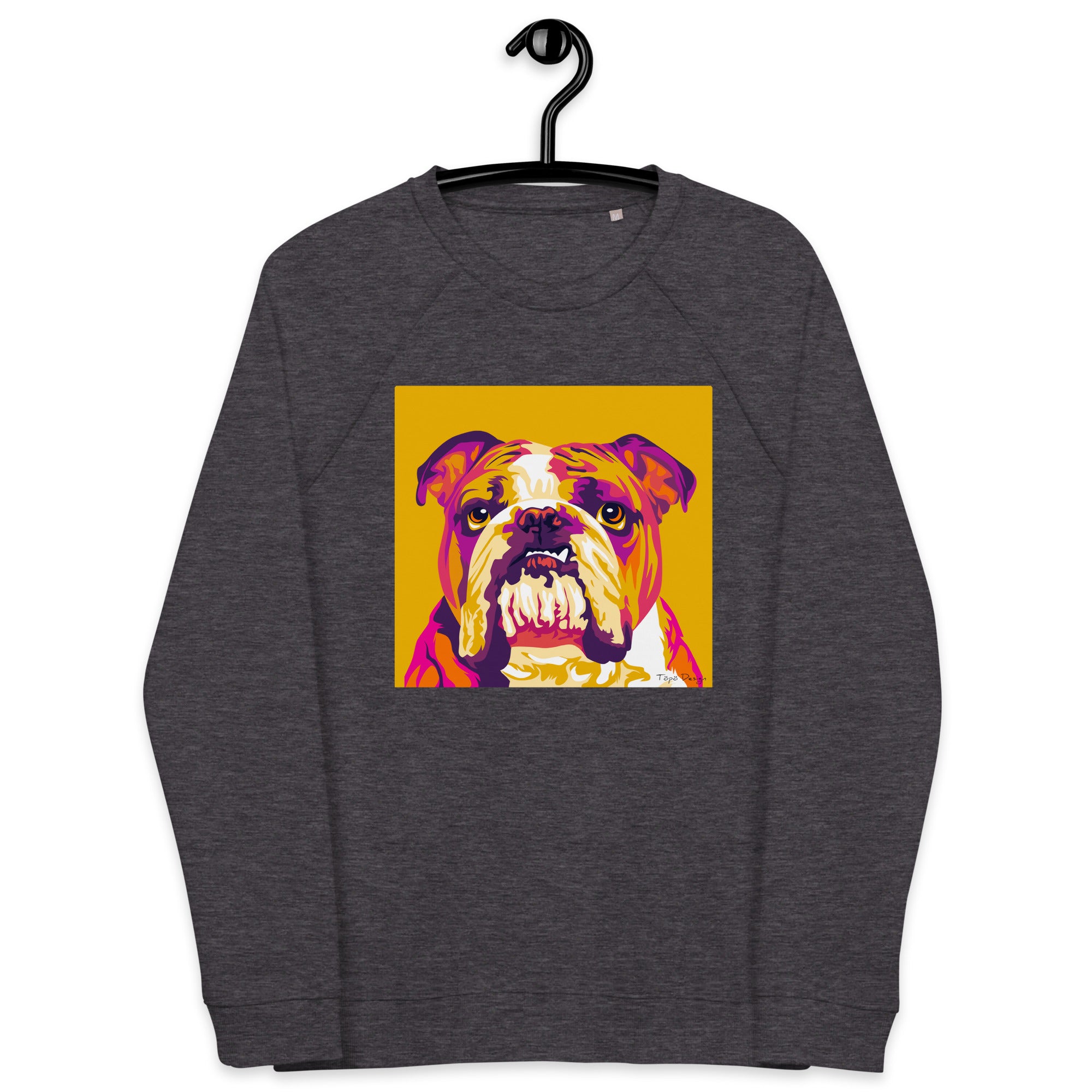 Englanninbulldoggi Collegepaita, Pop Art