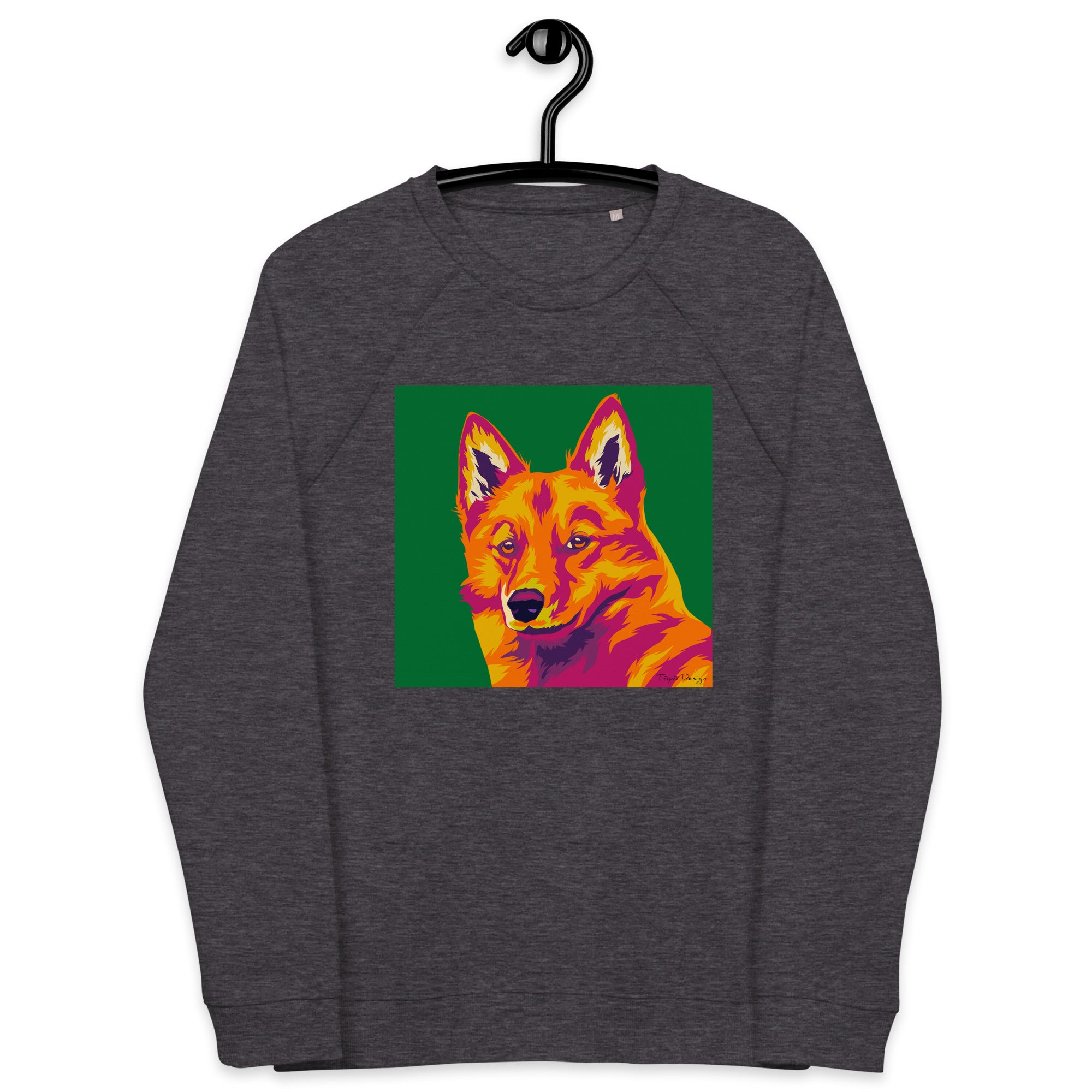 Suomenpystykorva Collegepaita, Pop Art