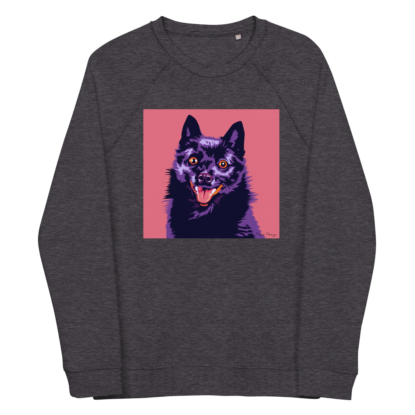 Schipperke Collegepaita, Pop Art