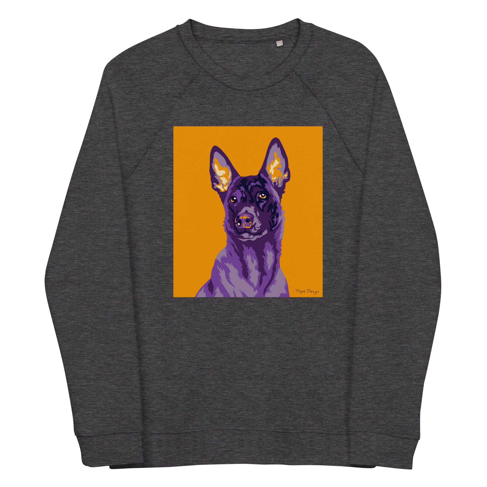 Belgianpaimenkoira malinois Collegepaita, Pop Art