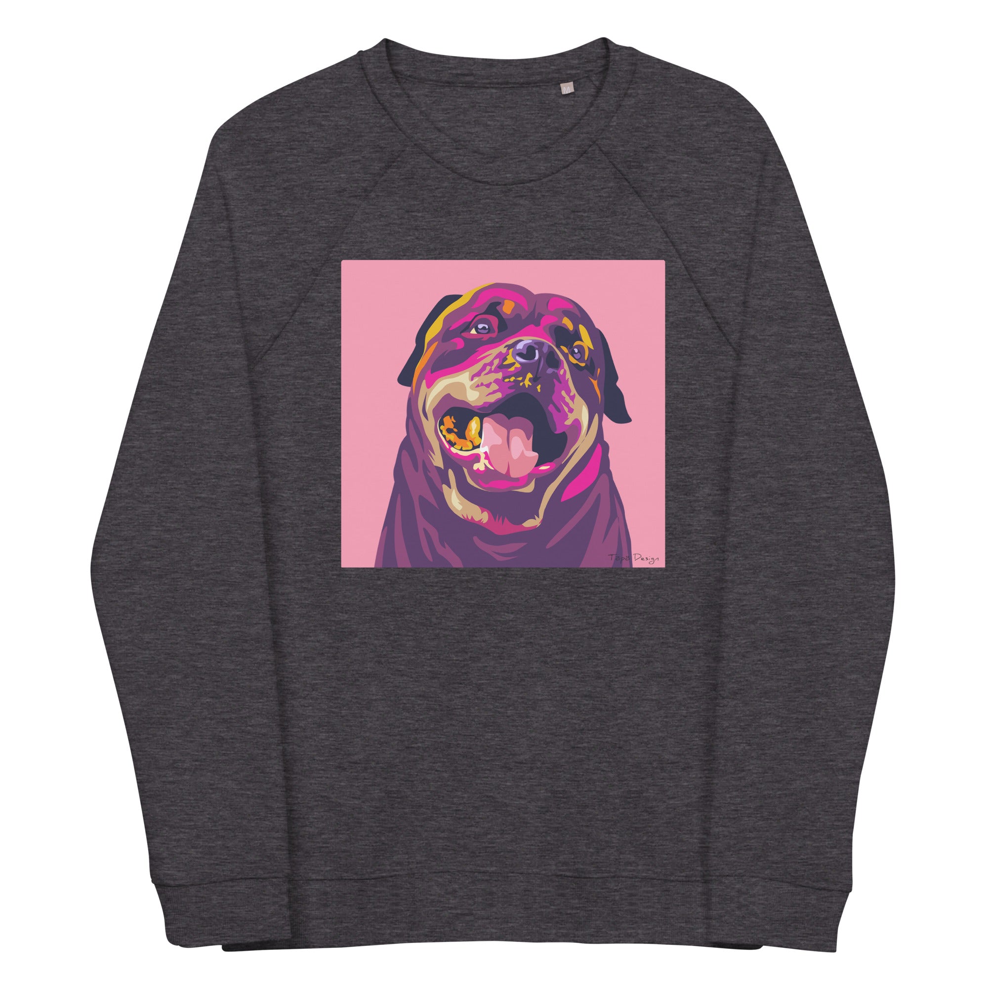 Rottweiler Collegepaita, Pop Art