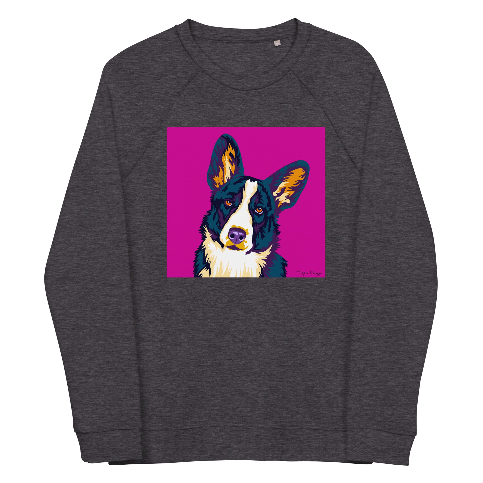 Welsh corgi cardigan Collegepaita, Pop Art