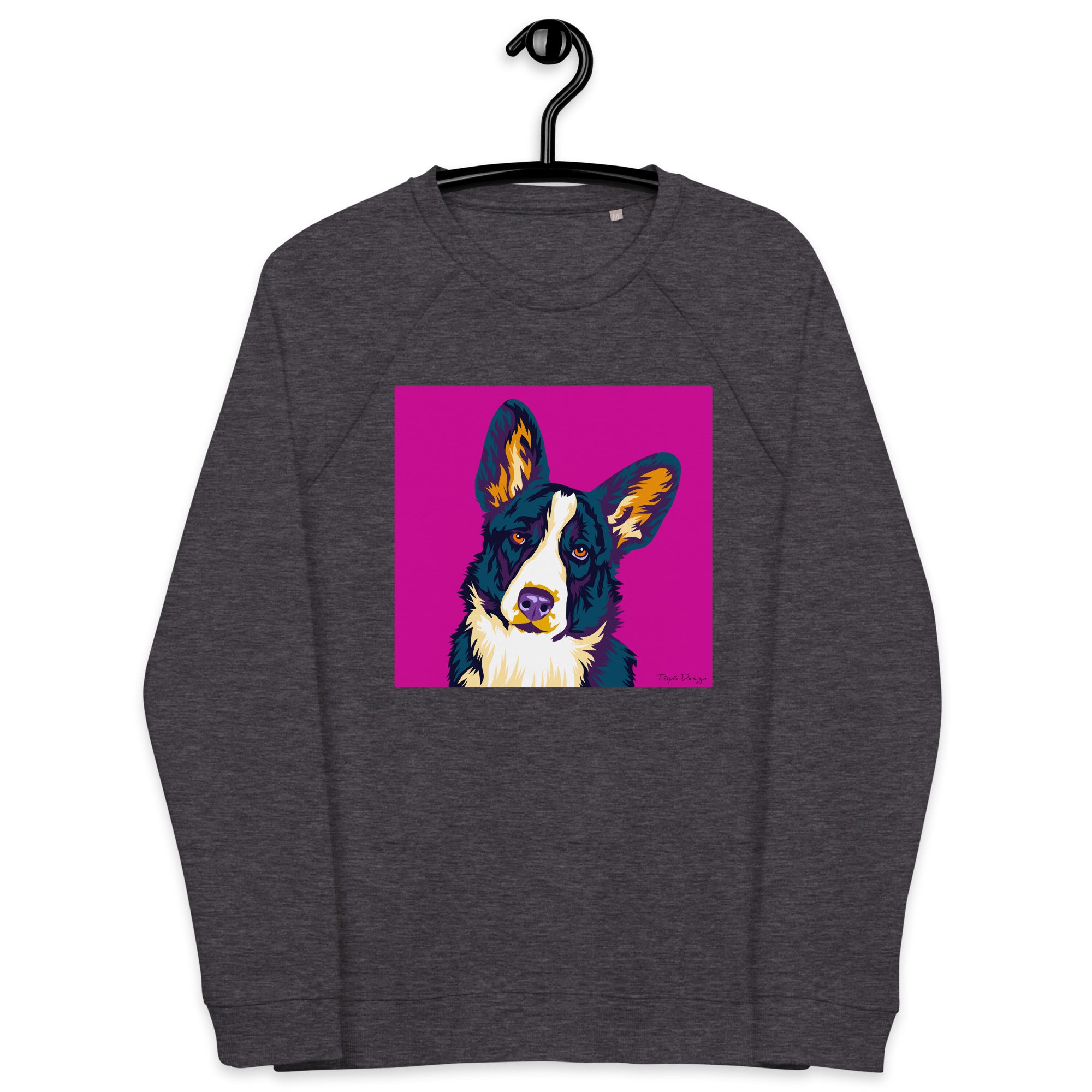 Welsh corgi cardigan Collegepaita, Pop Art