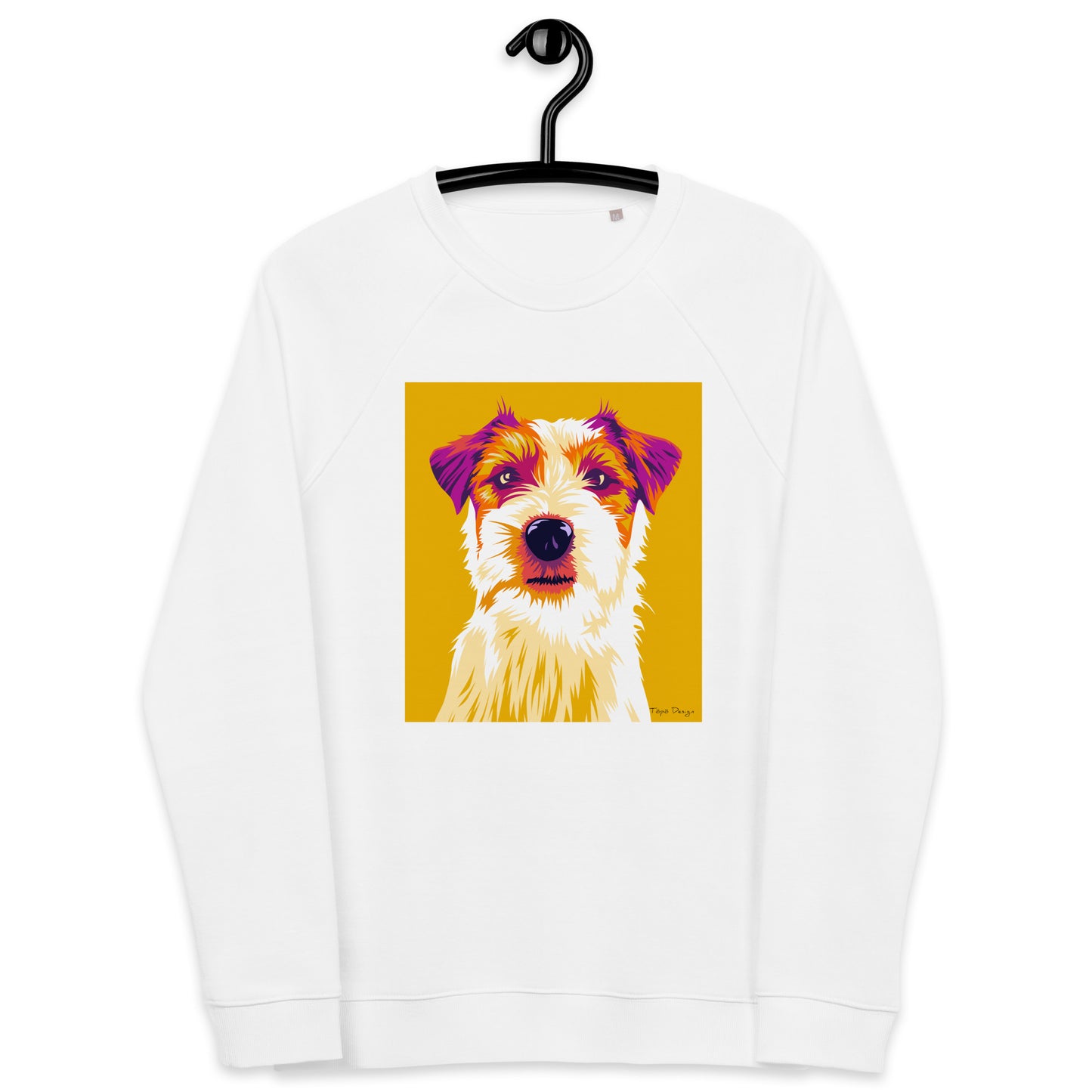 Jackrusselinterrieri Collegepaita, Pop Art