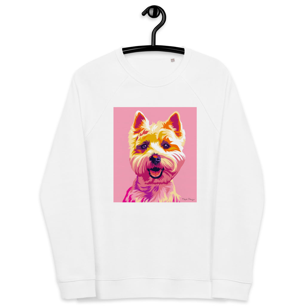 Valkoinen länsiylämaanterrieri Collegepaita, Pop Art