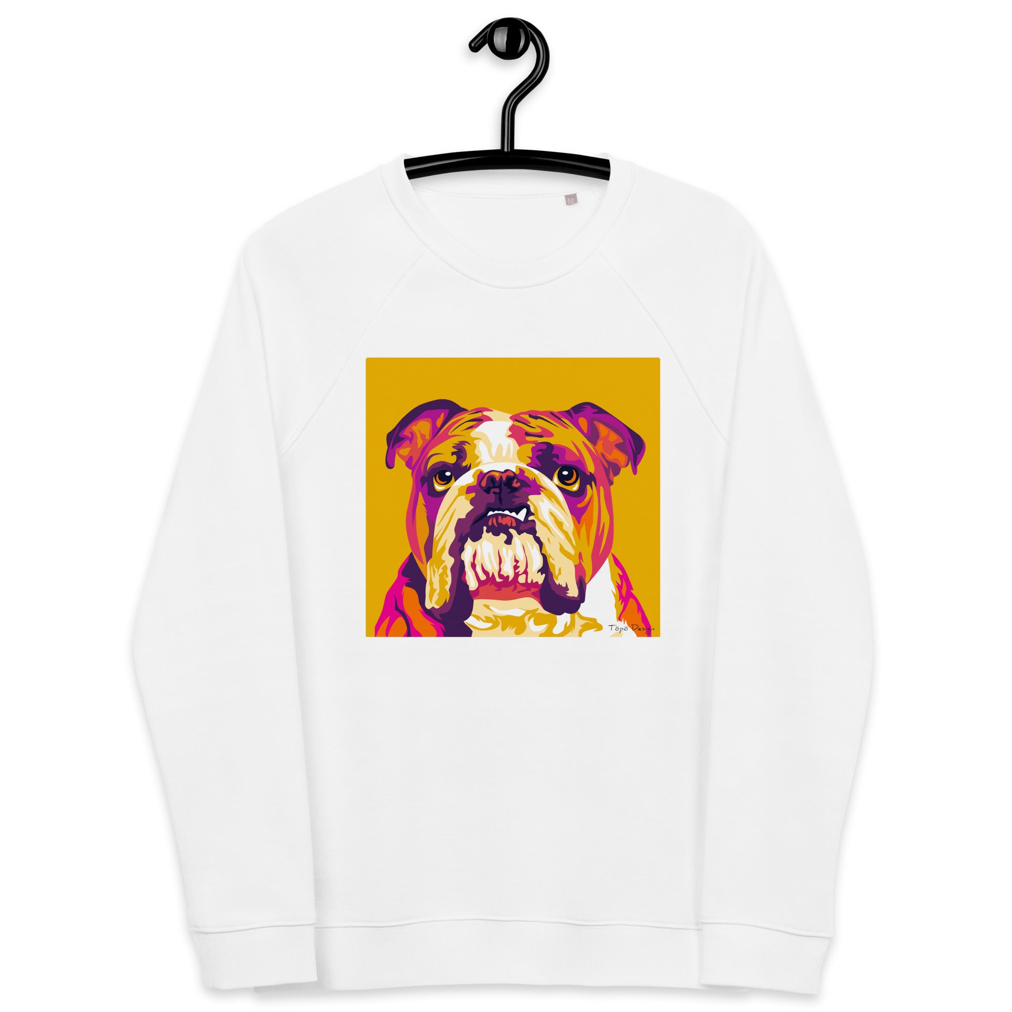 Englanninbulldoggi Collegepaita, Pop Art
