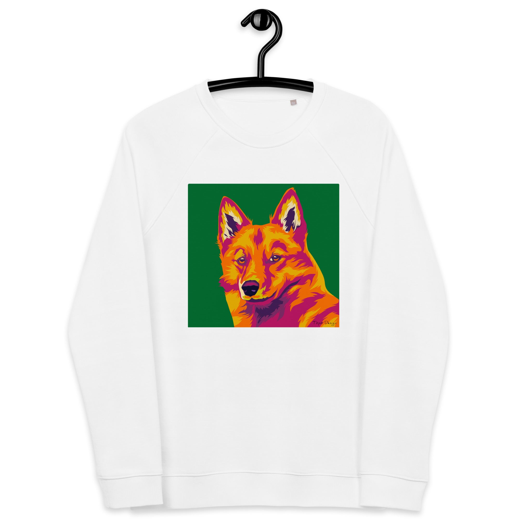 Suomenpystykorva Collegepaita, Pop Art