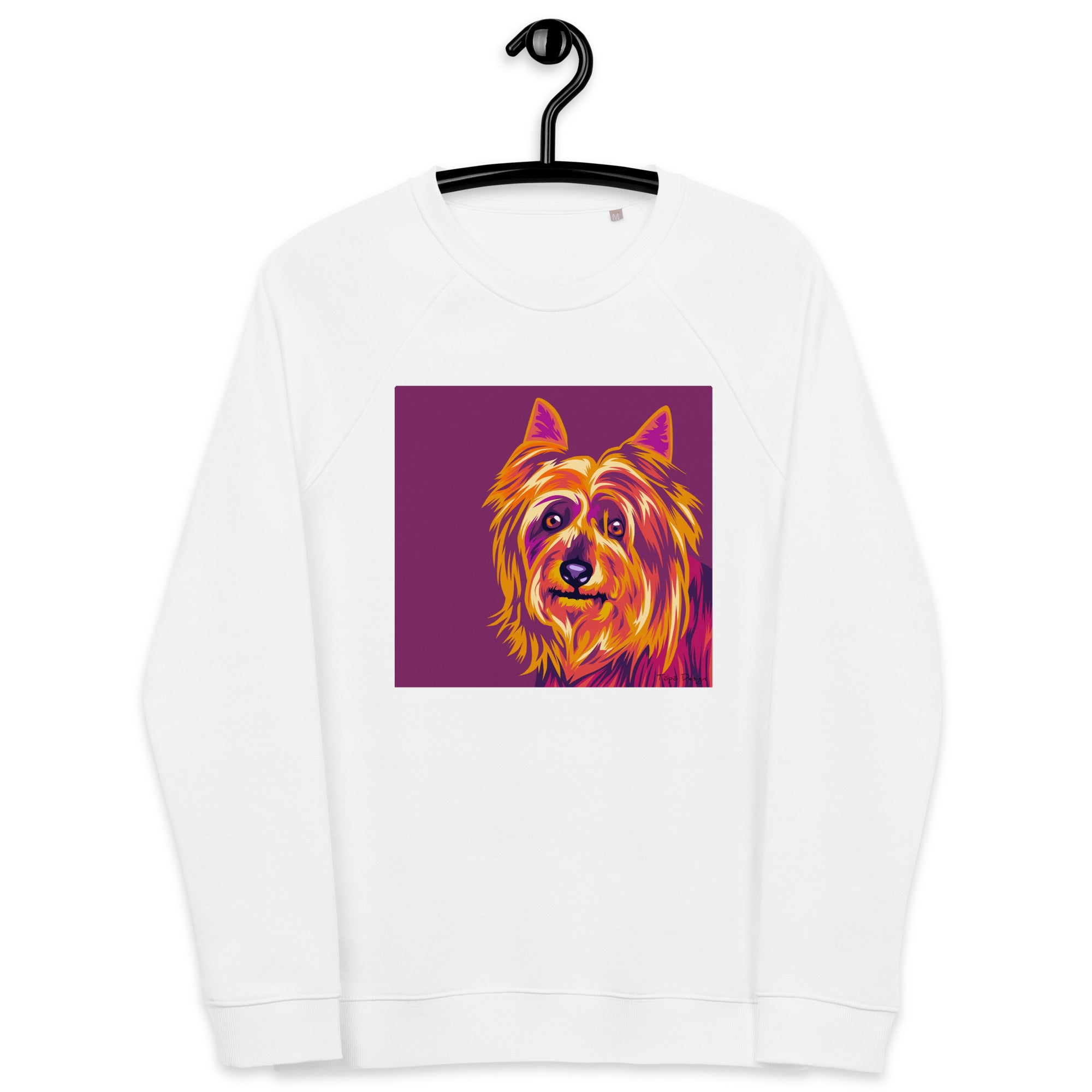 Silkkiterrieri Collegepaita, Pop Art