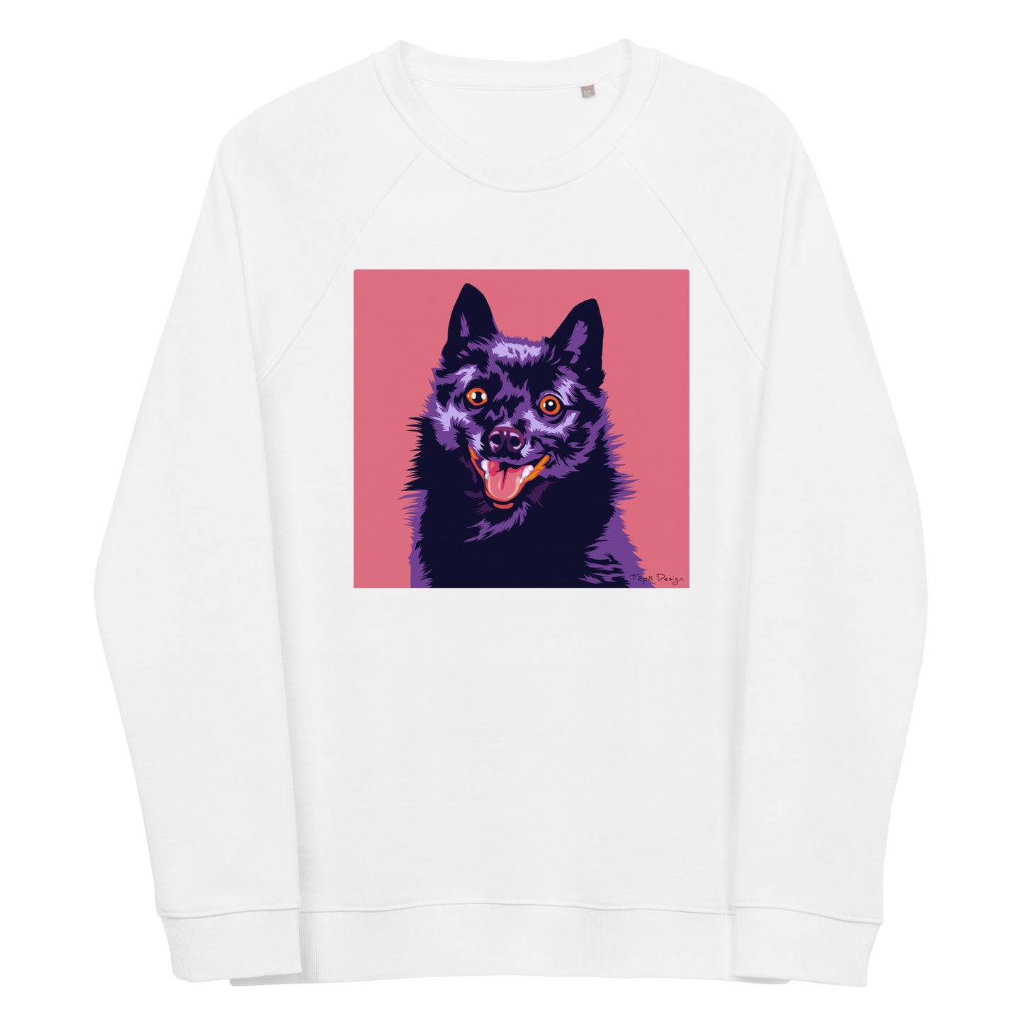 Schipperke Collegepaita, Pop Art
