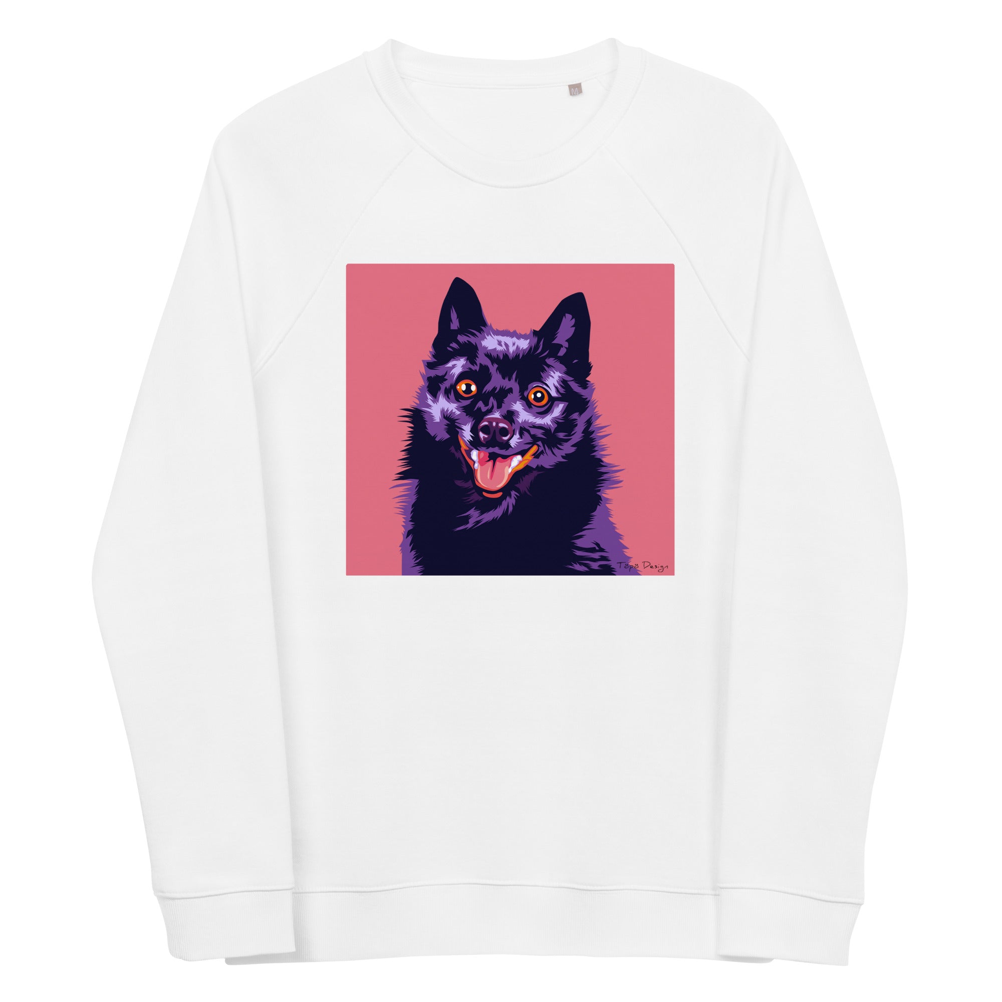 Schipperke Collegepaita, Pop Art