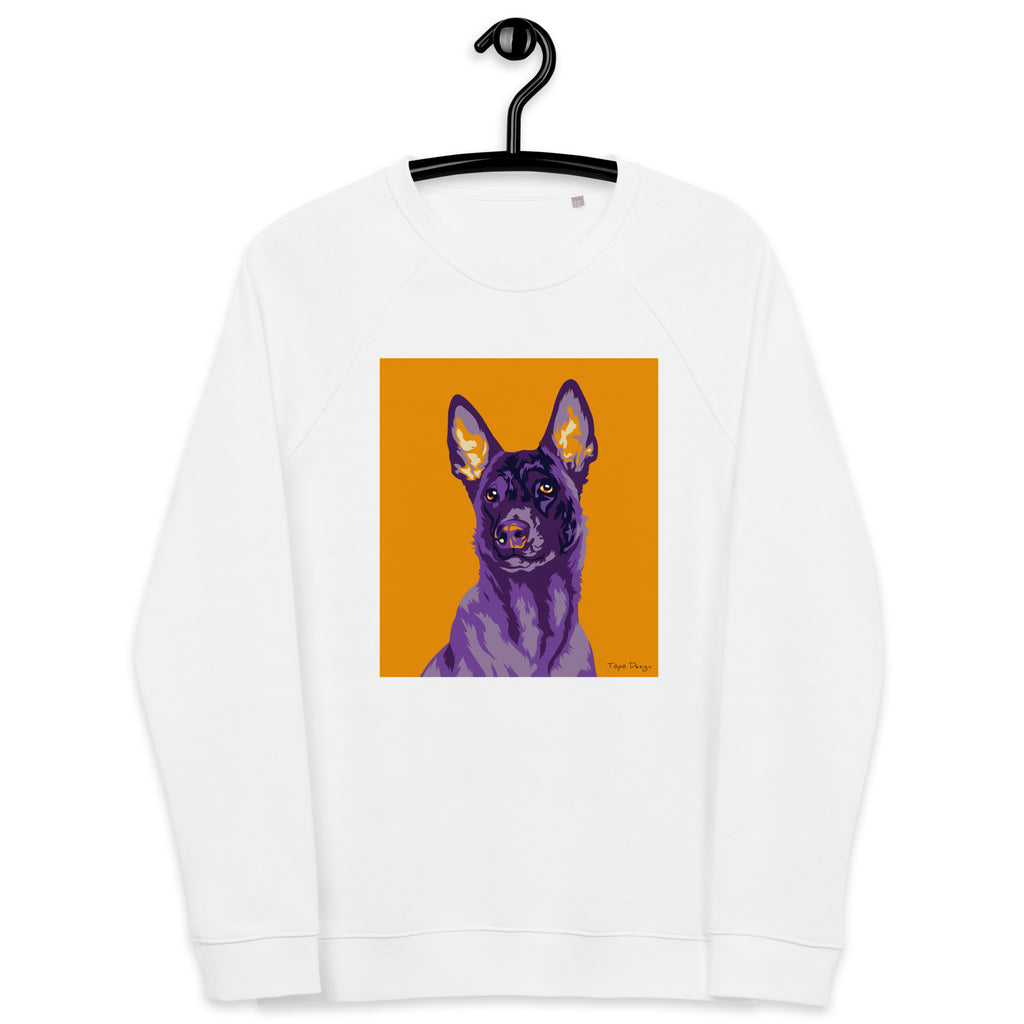 Belgianpaimenkoira malinois Collegepaita, Pop Art