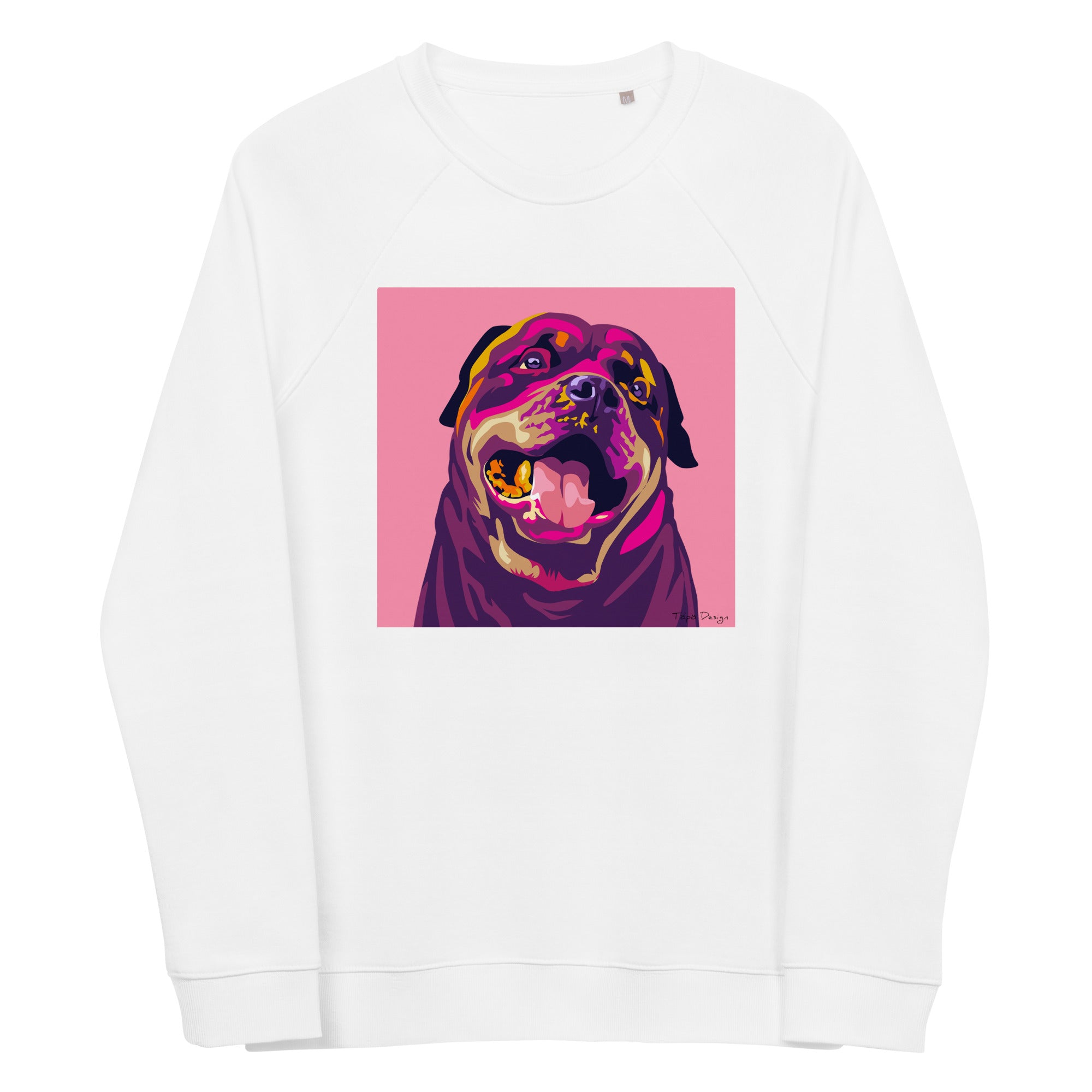 Rottweiler Collegepaita, Pop Art