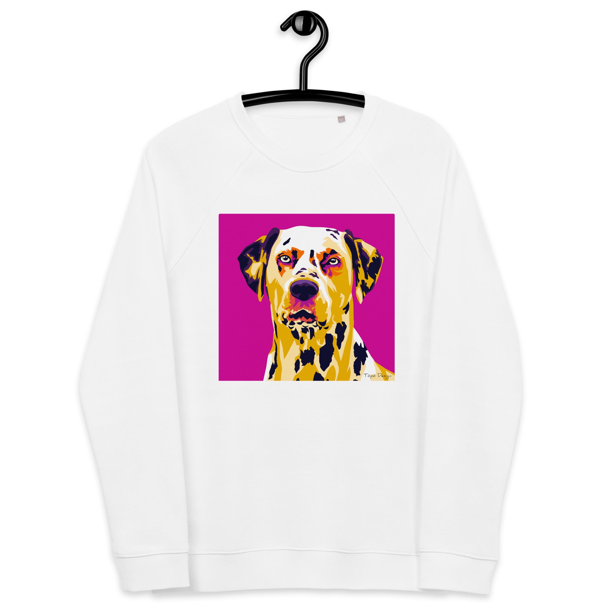 Dalmatiankoira Collegepaita, Pop Art