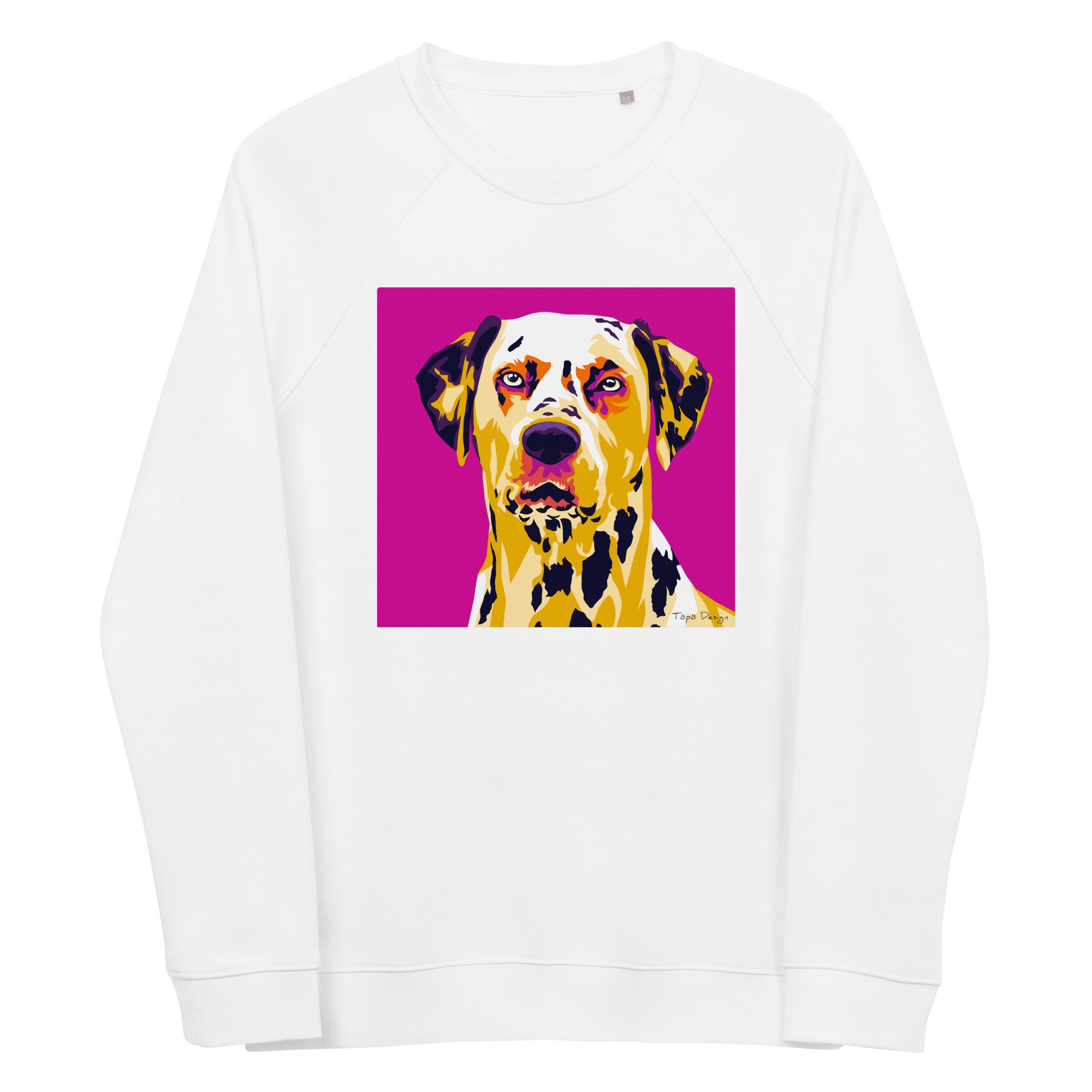 Dalmatiankoira Collegepaita, Pop Art