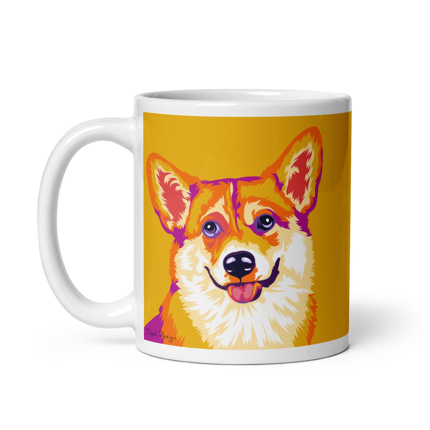 Welsh corgi pembroke Muki, Pop Art