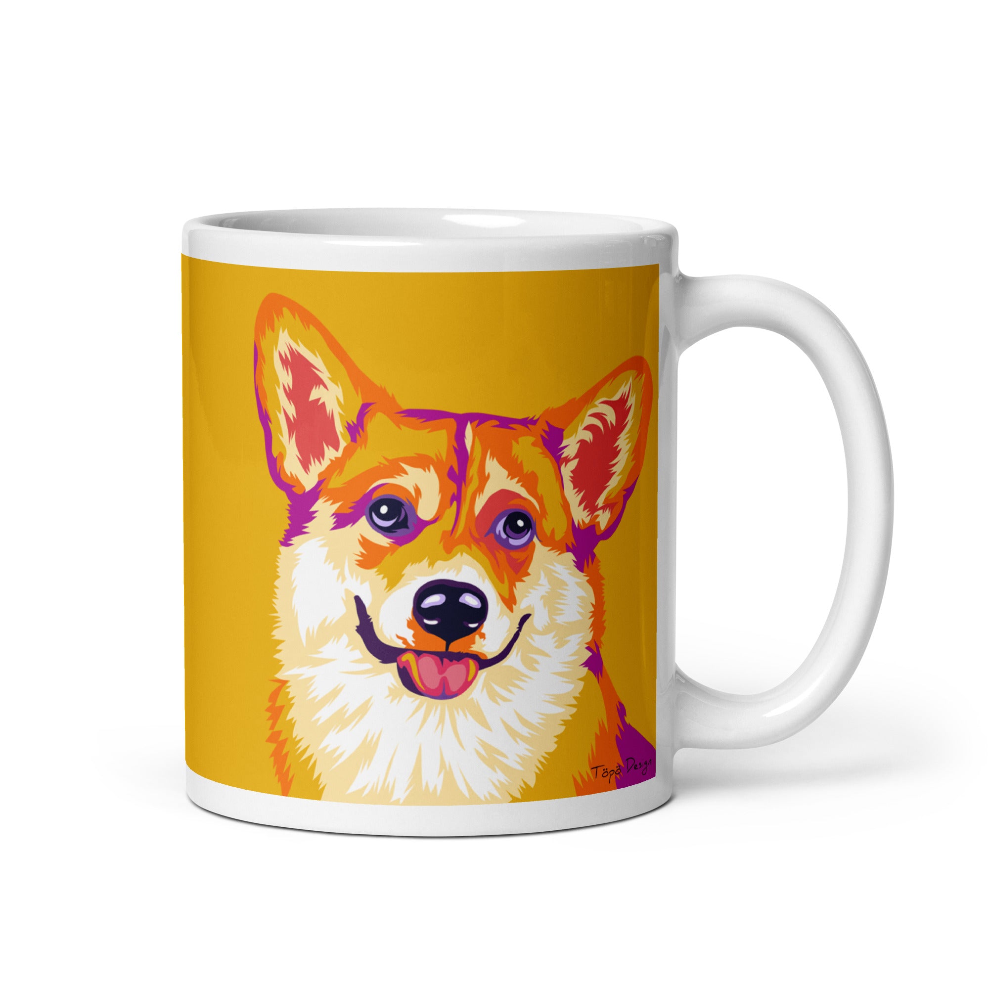 Welsh corgi pembroke Muki, Pop Art