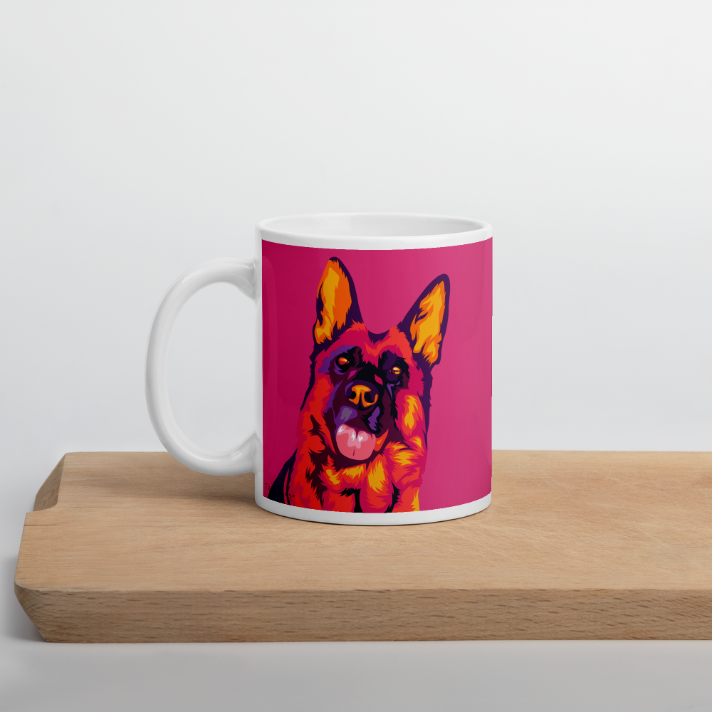 Saksanpaimenkoira muki, Pop Art