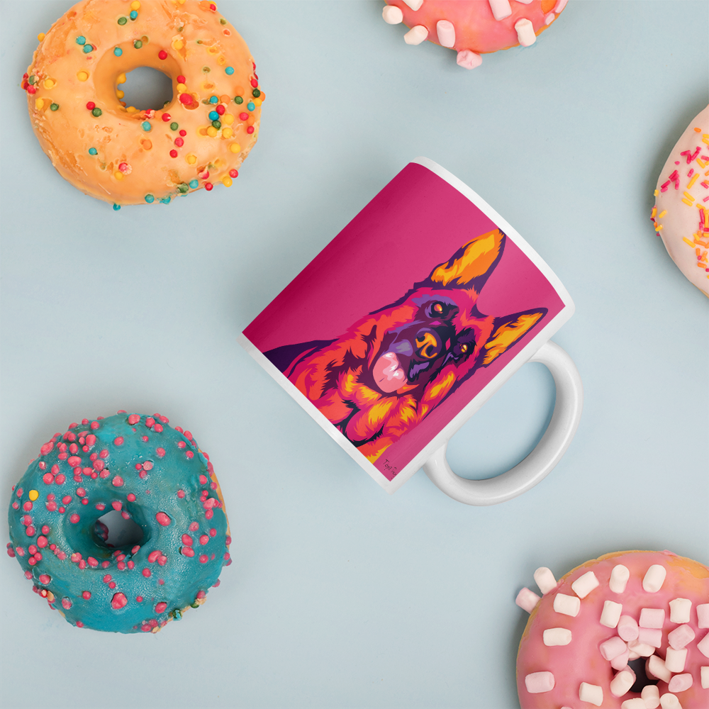 Saksanpaimenkoira muki, Pop Art