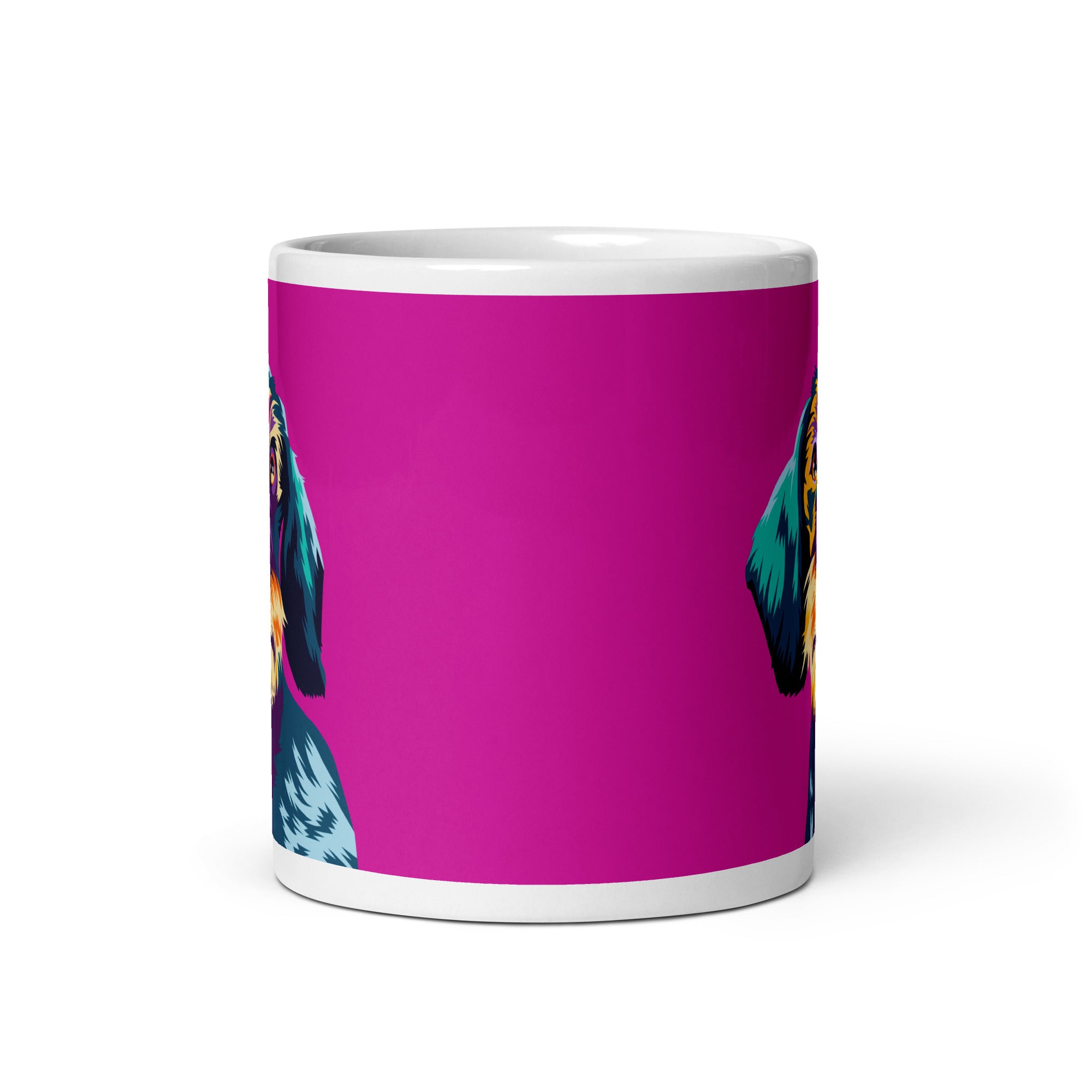 Karkeakarvainen mäyräkoira muki, Pop Art