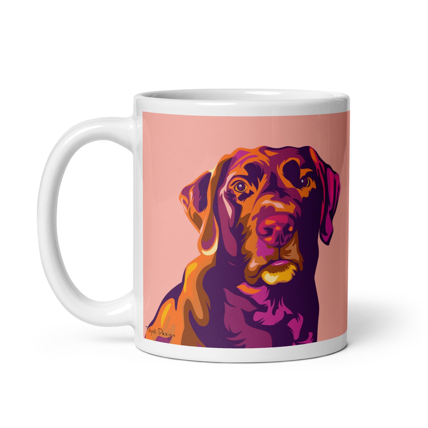 Labradorinnoutaja muki, Pop Art