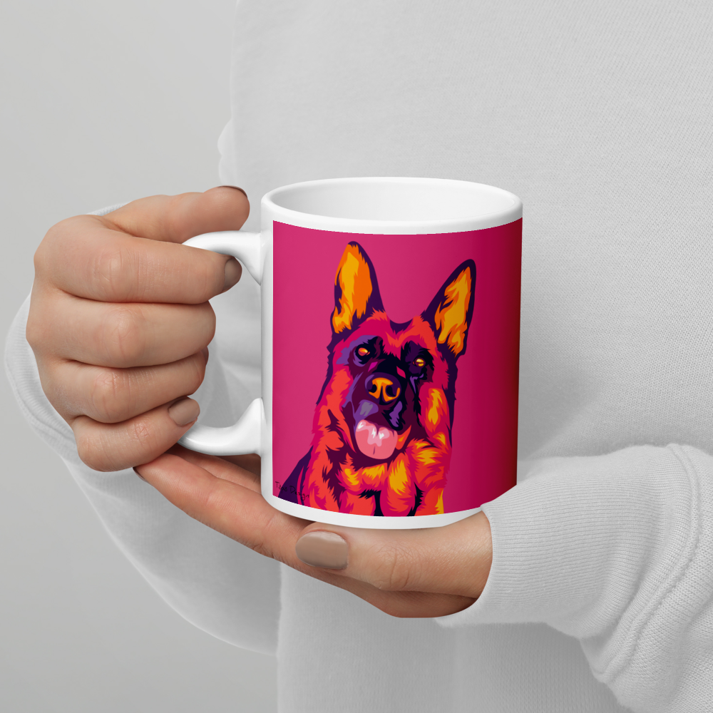 Saksanpaimenkoira muki, Pop Art