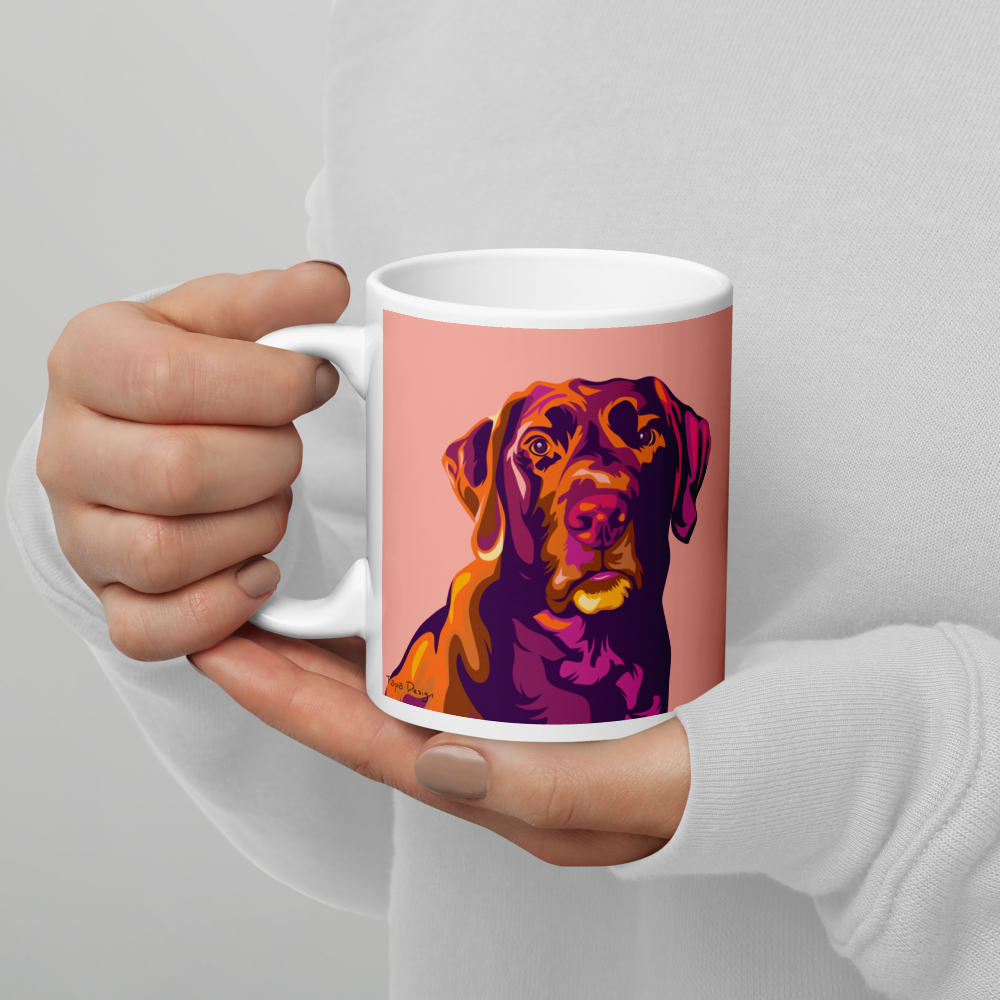 Labradorinnoutaja muki, Pop Art